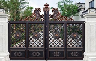 別墅庭院大門造型設計定制 443