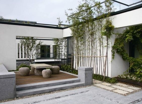 現(xiàn)代中式庭院 于方寸之間，演繹東方意境的當(dāng)代風(fēng)骨