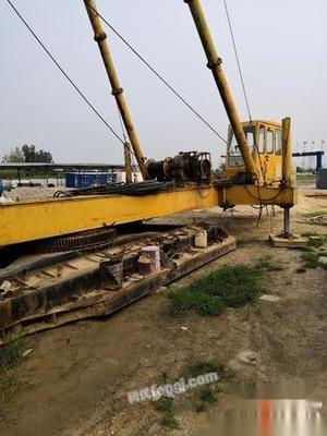 山東東營轉讓鵬達8T柴油錘樁機